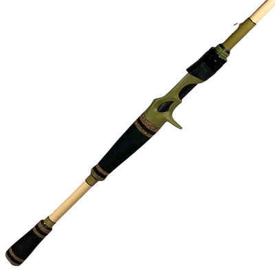 Bull Bay Banshee Baitcasting Rod (6’4 / 6-12# Medium Power Extra Fast Action)