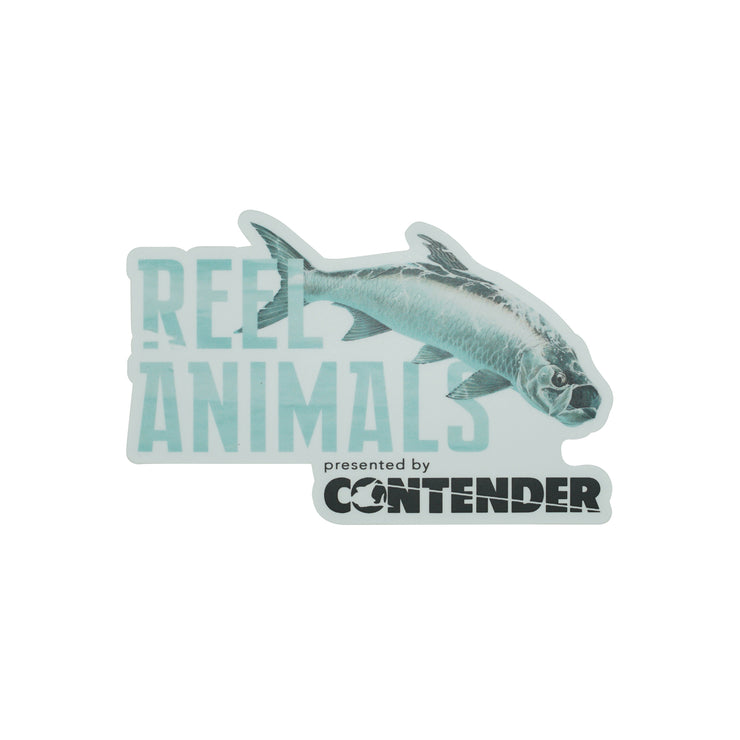 Large Reel Animals Sticker – Reel Animals Fishing